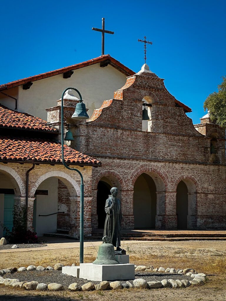 Arriving at Mission San Antonio, the most untouched of all the missions, is probably what Fr. Serra would have seen. Photo by John Poimiroo