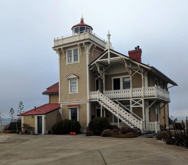 East Brother Light Station is now a bed & breakfast inn