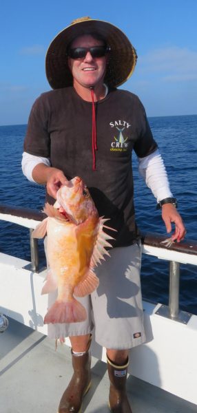 MASSIVE CHUCKLEHEAD for Shawn Cooper, taken while fishing the Cortes Bank on the WON-Toronado charter.
